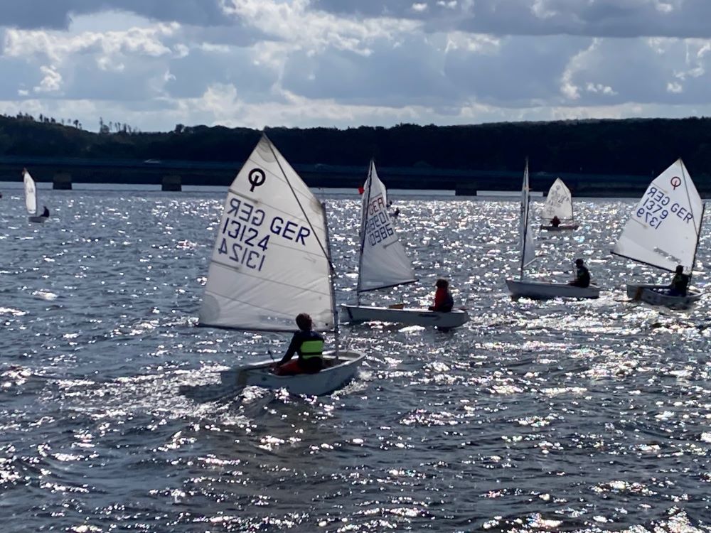 Opti Vollmodell am Möhnesee