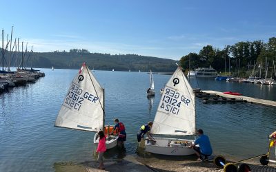 Opti-Regatta an der Sorpe