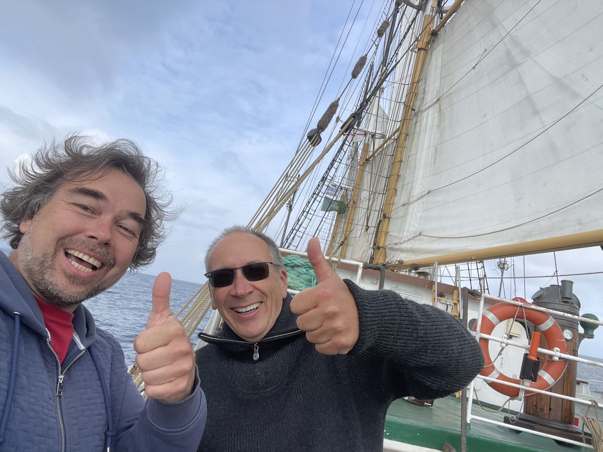 Kassierer testen 3-Mast-Segelboot – leider nicht für den SCH geeignet