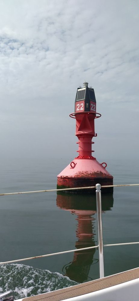 Von Lauwersoog nach Borkum