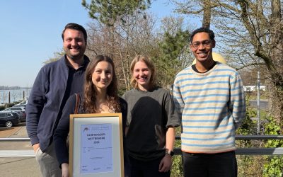 Ehrung beim Fahrtensegelwettbewerb